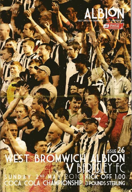 West Bromwich Albion FC  v Barnsley FC